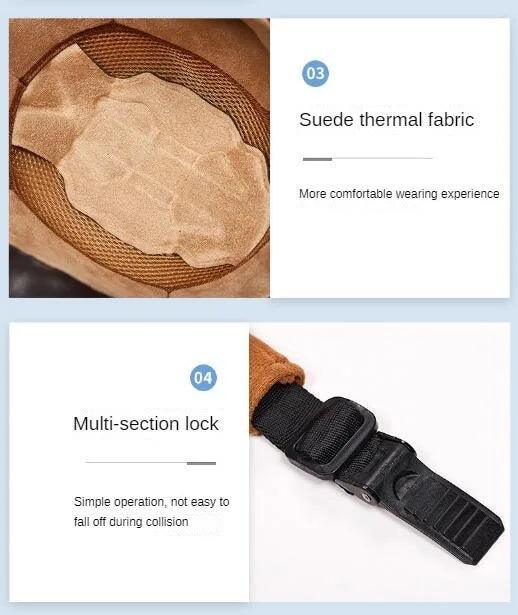 Vintage Electric Motorcycle Helmet Vintage Casque Anti Mist Hat Men's and Women's Skateboarding Warm Helmet Winter Safety Helmet - Franklyn & Page Emporium