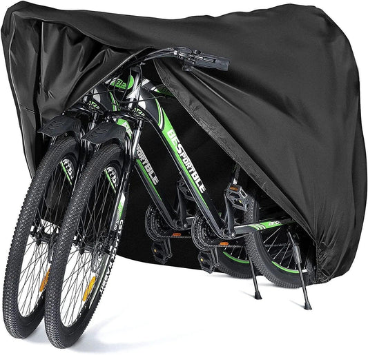 Bike Cover 210D Oxford Outdoor Storage Waterproof & Anti-UV Bicycle Cover with Waterproof Membrane for one or Two Bicycles - Franklyn & Page E-Bike Emporium
