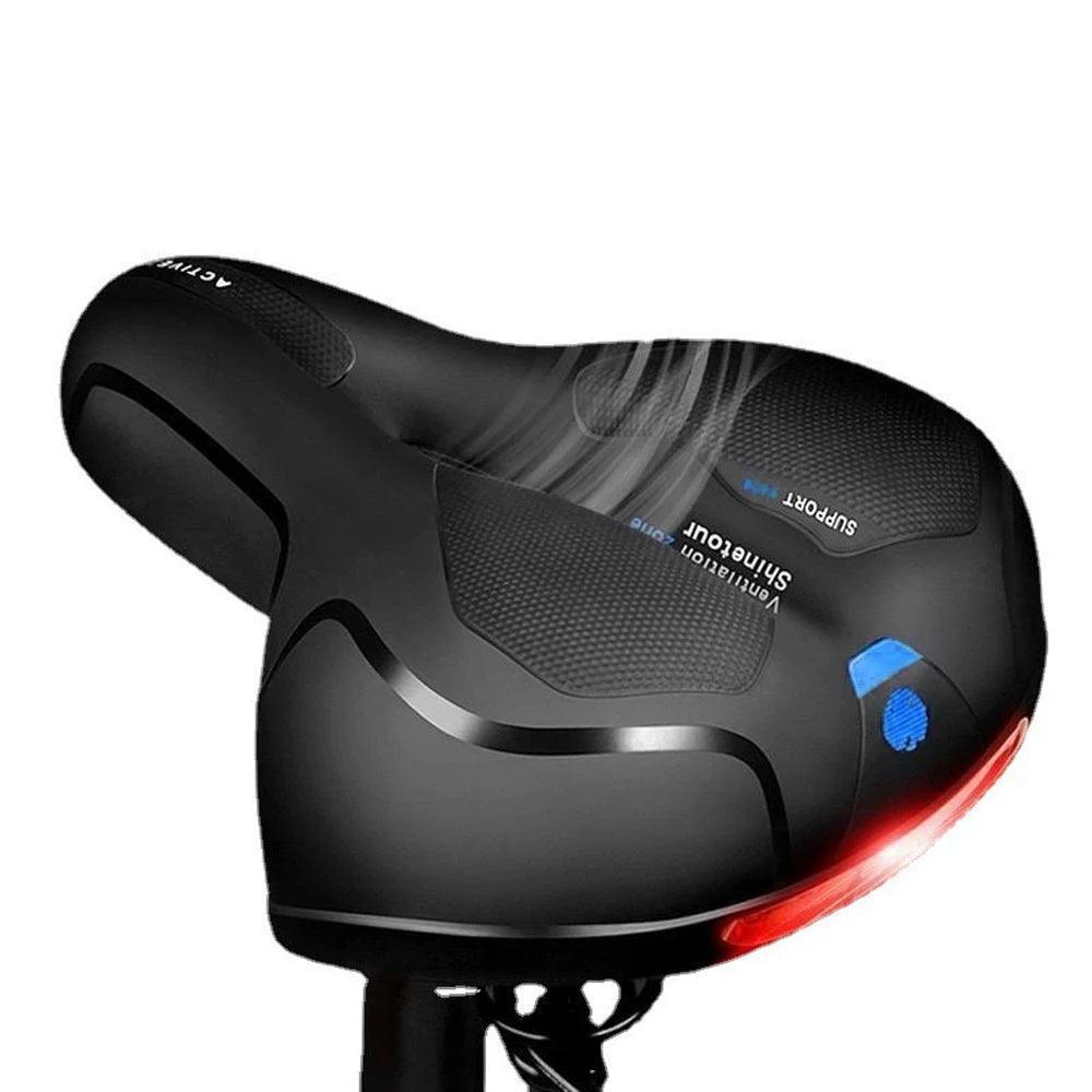 Bike Seat Comfortable & Breathable Bicycle Saddle Cushion Water-Resistant with Dual Shock Absorbing for MTB Mountain Road Bike - Franklyn & Page Emporium