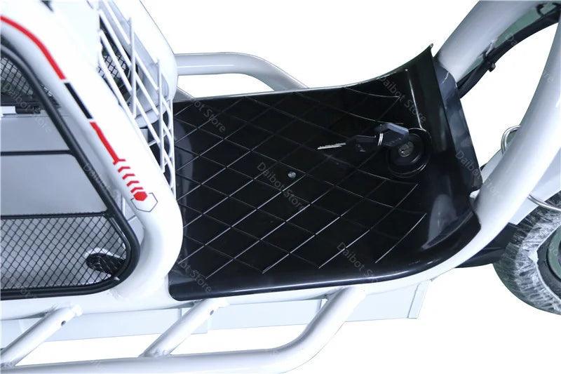 Daibot Electric Scooter Tricycle Three Wheels Electric Scooters 12'' Parent- child White/Blue/Black/Red Adult Electric Bicycle - Franklyn & Page Emporium