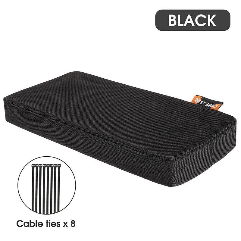 WEST BIKING Bicycle Rear Seat Soft Cushion Thickened Comfortable Cycling Back Seat Mat MTB Detachable Washable Rear Rack Cushion - Franklyn & Page Emporium