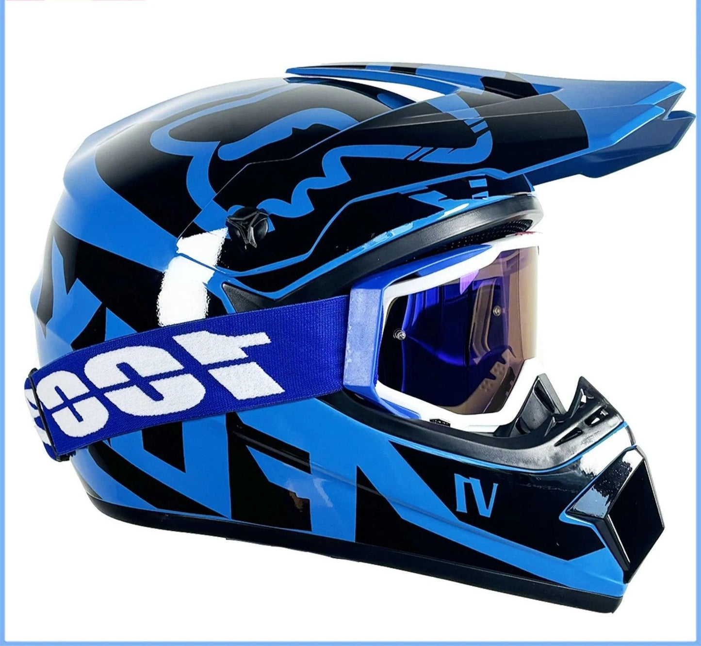 with Goggles Motorcycle Helmets Cycling Bicycle motocross Helmet Off-road casco para mtb Mountain Bike Racing Speedframe - Franklyn & Page Emporium