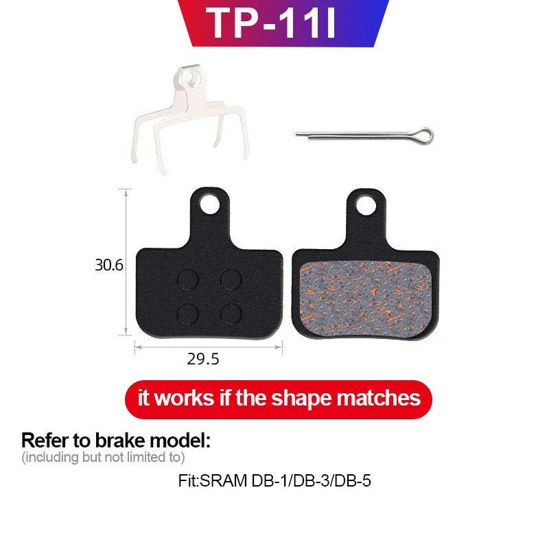 MTB Bicycle Hydraulic Disc Brake Pads For b01s SHIMANO SRAM AVID HAYES Magura ZOOM Cycling Bike Parts Semi-Metallic Brake Pad - Franklyn & Page Emporium