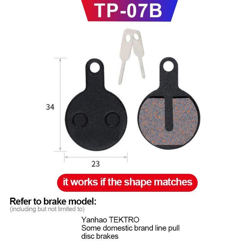 MTB Bicycle Hydraulic Disc Brake Pads For b01s SHIMANO SRAM AVID HAYES Magura ZOOM Cycling Bike Parts Semi-Metallic Brake Pad - Franklyn & Page Emporium
