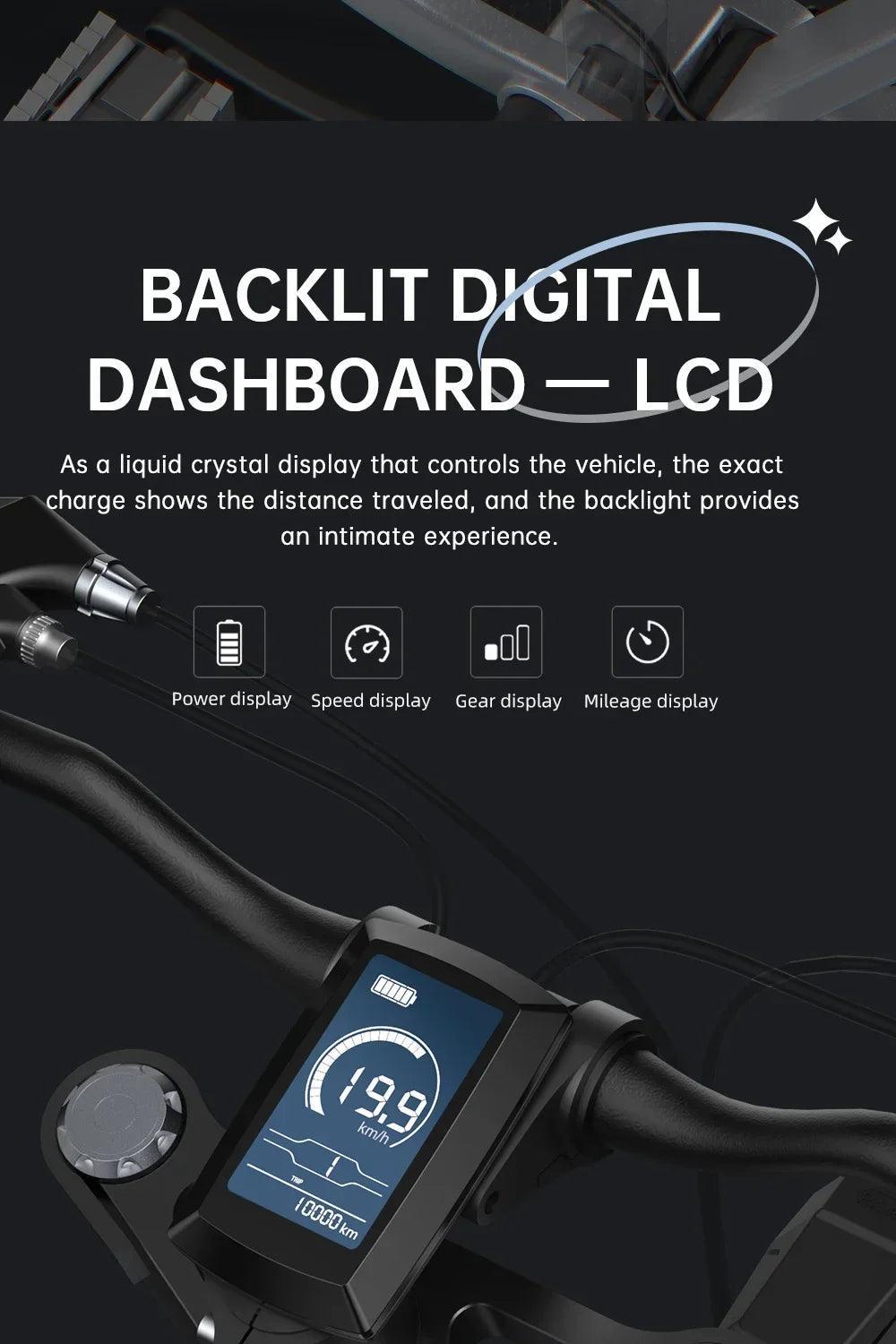 E-Bike Adults 20 Inch 48v 2000W 35AH Electric Bicycle Motocross Off-Road - Franklyn & Page Emporium