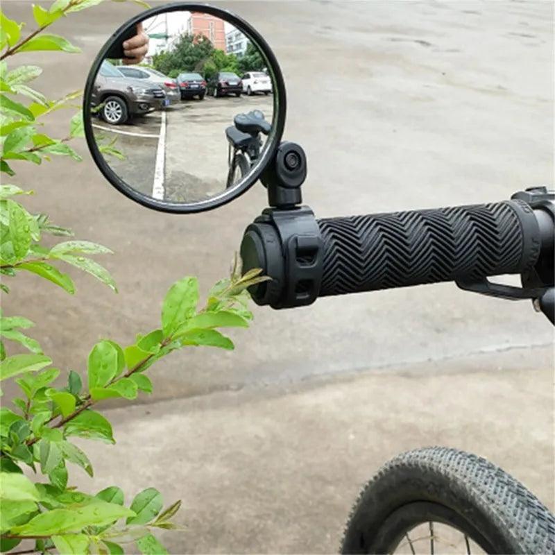 1/2 Piece Universal Bike Rearview Mirror 360 Degree Adjustable Rear View Mirror Cycling Accessories Bicycle Handlebar Mirrors - Franklyn & Page E-Bike Emporium