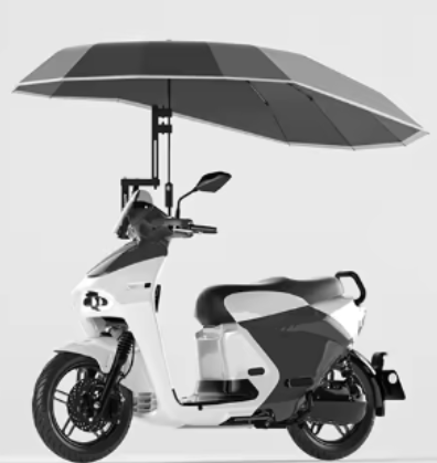 2025 New Enlarged Electric Vehicle Special Umbrella Foldable Shrinkable Reinforcement Super Wind-resistant Sunshade/Rain