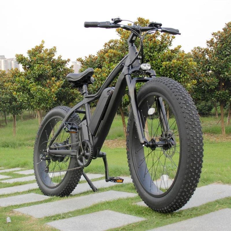 48V 500W-1500W 26*4.0 Inch Fat Tire Electric mountain Bike e-MTB (30-50 km/h) - Franklyn & Page E-Bike Emporium