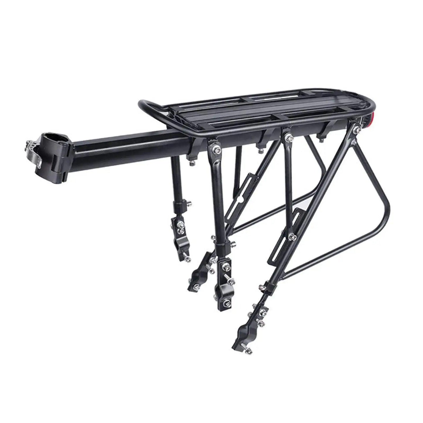 Rear Bike Rack Easy to Install Adjustable 132-242 lbs Capacity Universal Bike Luggage Carrier Bike Cargo Rack for Road Bike - Franklyn & Page Emporium