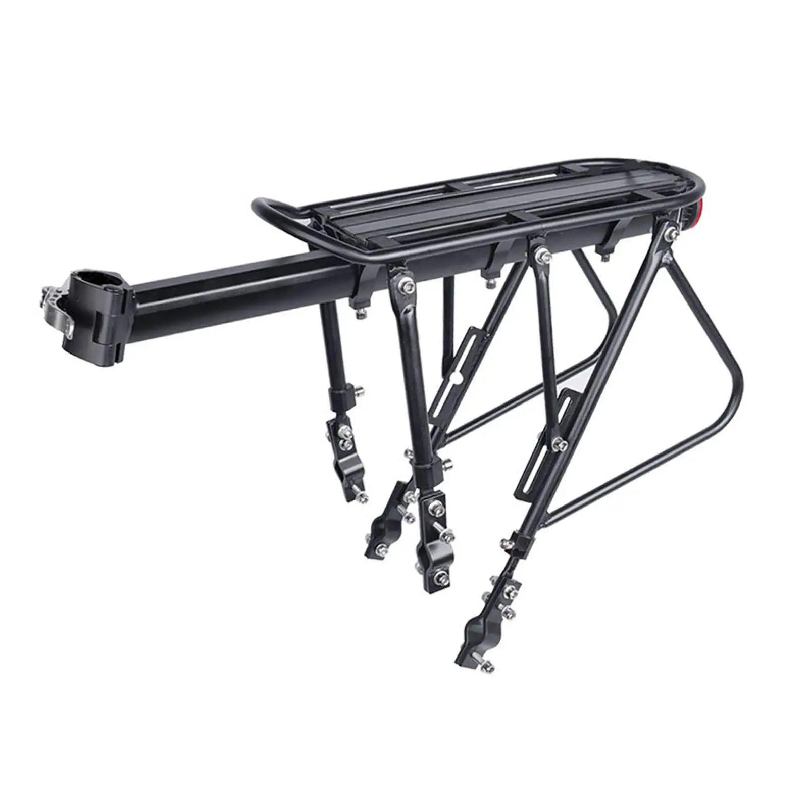 Rear Bike Rack Easy to Install Adjustable 132-242 lbs Capacity Universal Bike Luggage Carrier Bike Cargo Rack for Road Bike - Franklyn & Page Emporium