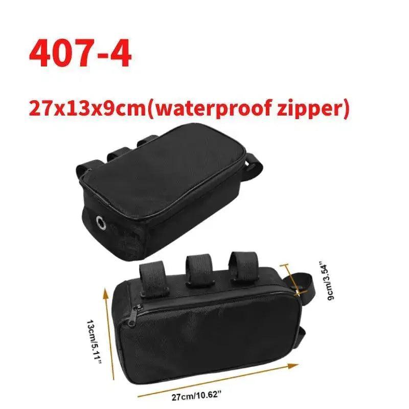 Bicycle Bike Tube Frame Pack Bag Case Battery li-ion Tool Box Storage MTB Ebike Hanging bike saddle bag - Franklyn & Page E-Bike Emporium