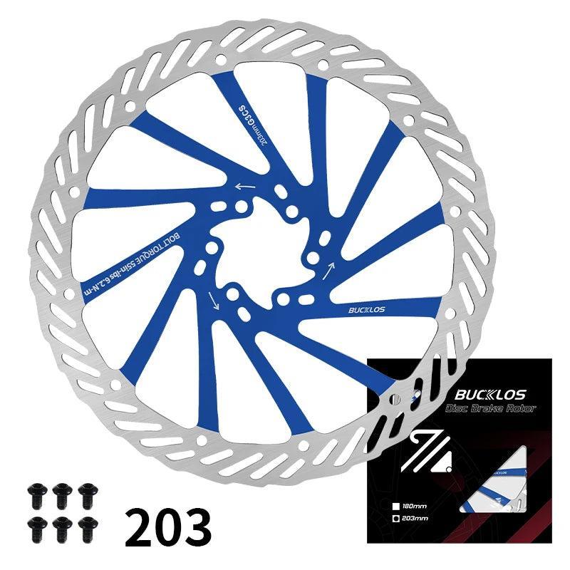 BUCKLOS G3CS Rotor 160MM 180MM 203MM Bicycle Disc Brake Rotor Bike Hydraulic Brakes Rotor High Strength Road MTB Rotors 160