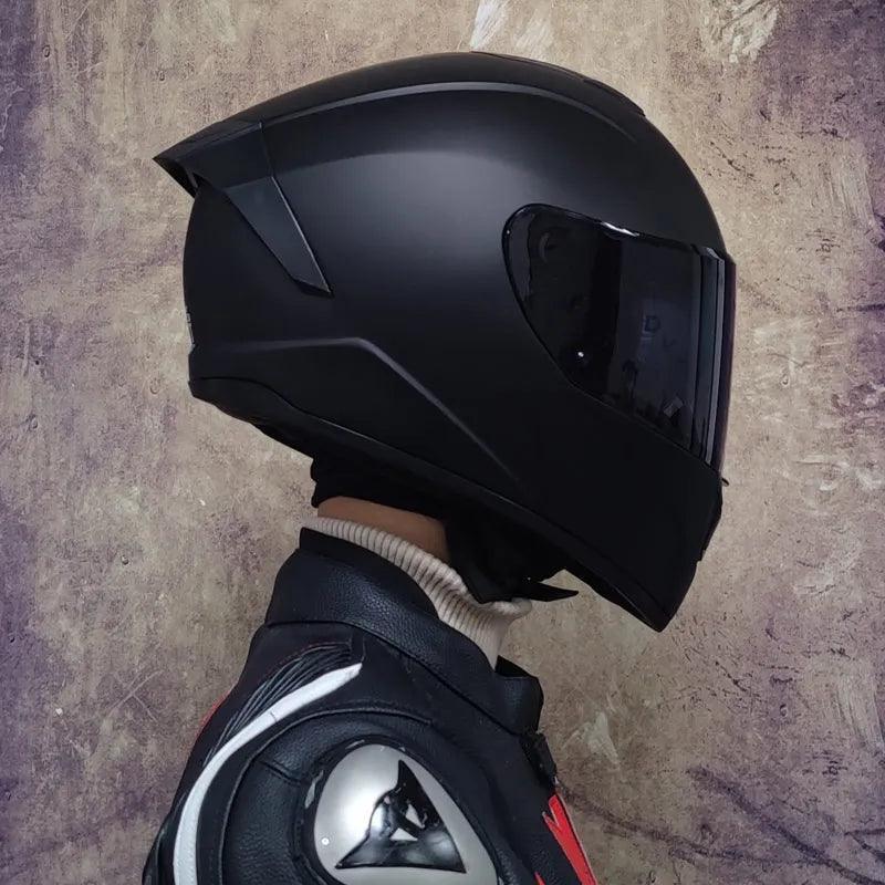 Premium Helmets Winter Warm Double Visor Motorcycle Helmet Motorbike Sports helmet - Franklyn & Page Emporium