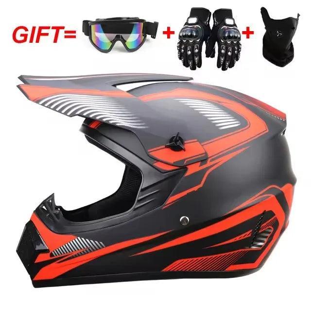 Motorcycle helmet Adult & kids off-road helmet dirt bike downhill AM DH cross Red bull helmet capacete motocross casco Professional DOT - Franklyn & Page Emporium
