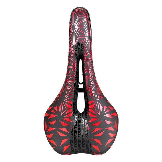 Bicycle Saddle MTB Mountain Road Bike Seat PU Leather Gel Filled Cycling Cushion Comfortable Shockproof Bicycle Saddle - Franklyn & Page Emporium