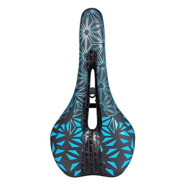 Bicycle Saddle MTB Mountain Road Bike Seat PU Leather Gel Filled Cycling Cushion Comfortable Shockproof Bicycle Saddle - Franklyn & Page Emporium