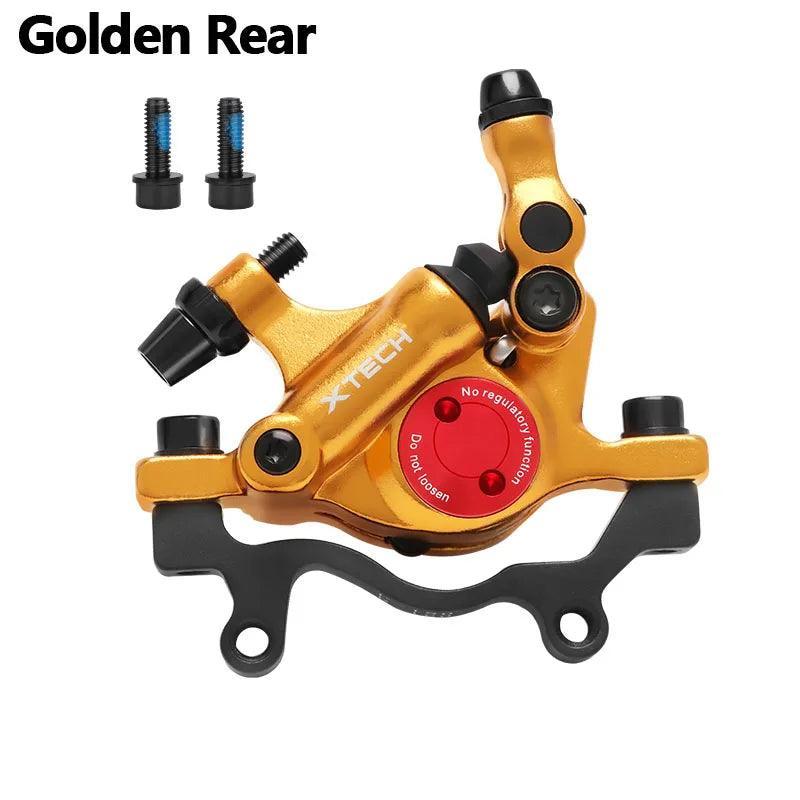 ZOOM XTECH HB100 Hydraulic Disc Brake Calipers Front & Rear Black Red Gold Blue Purple Brake For MTB Bicycle Brake Set
