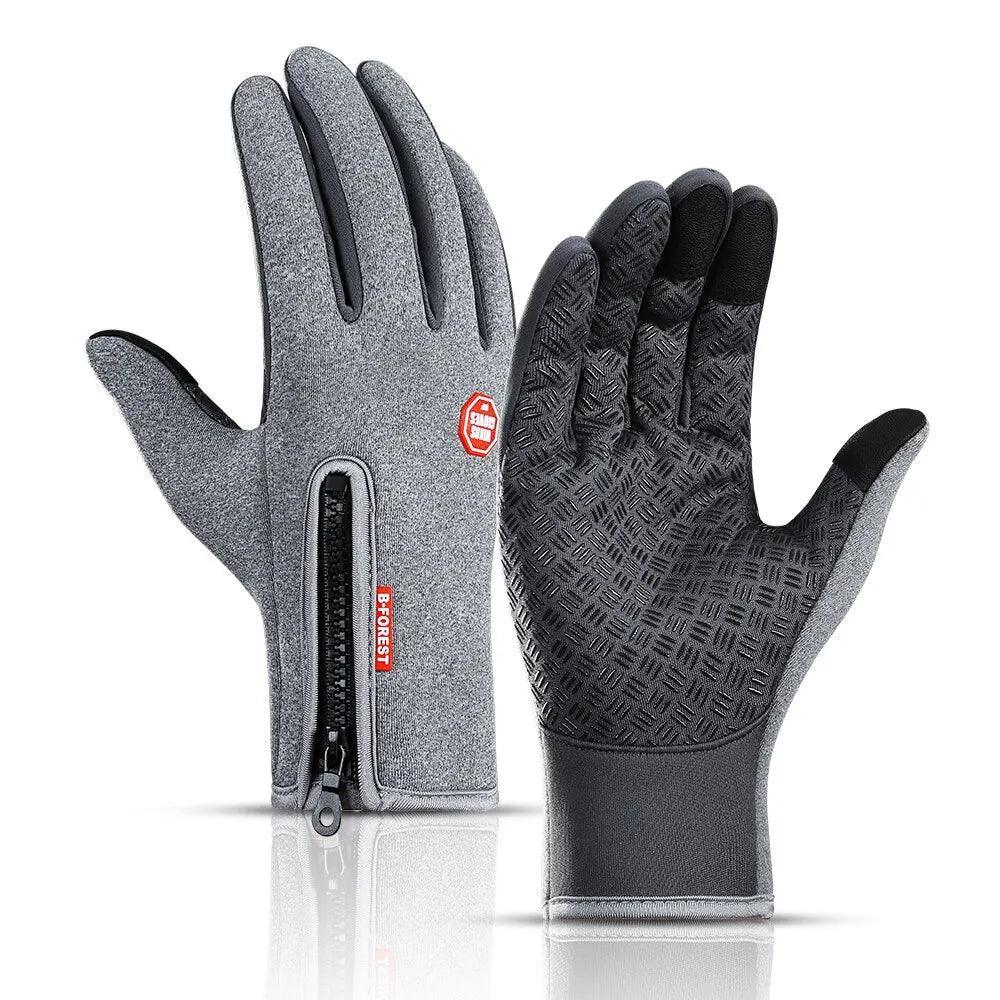 Warm Cycling Gloves Thermal Outdoor Sport Running Bicycle Ski Gloves for Camping Hiking Motorcycle Gloves Men