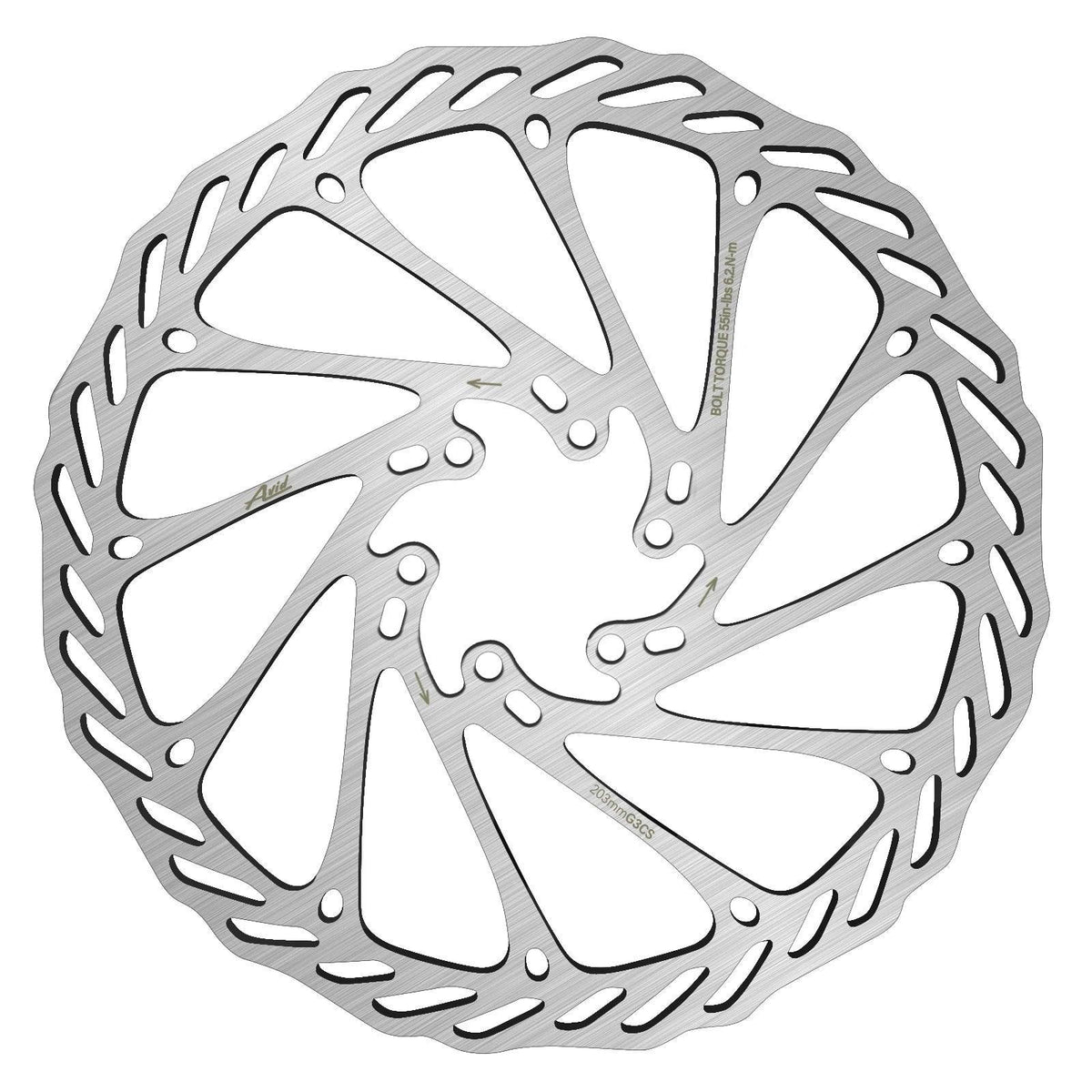 BUCKLOS G3CS Rotor 160MM 180MM 203MM Bicycle Disc Brake Rotor Bike Hydraulic Brakes Rotor High Strength Road MTB Rotors 160