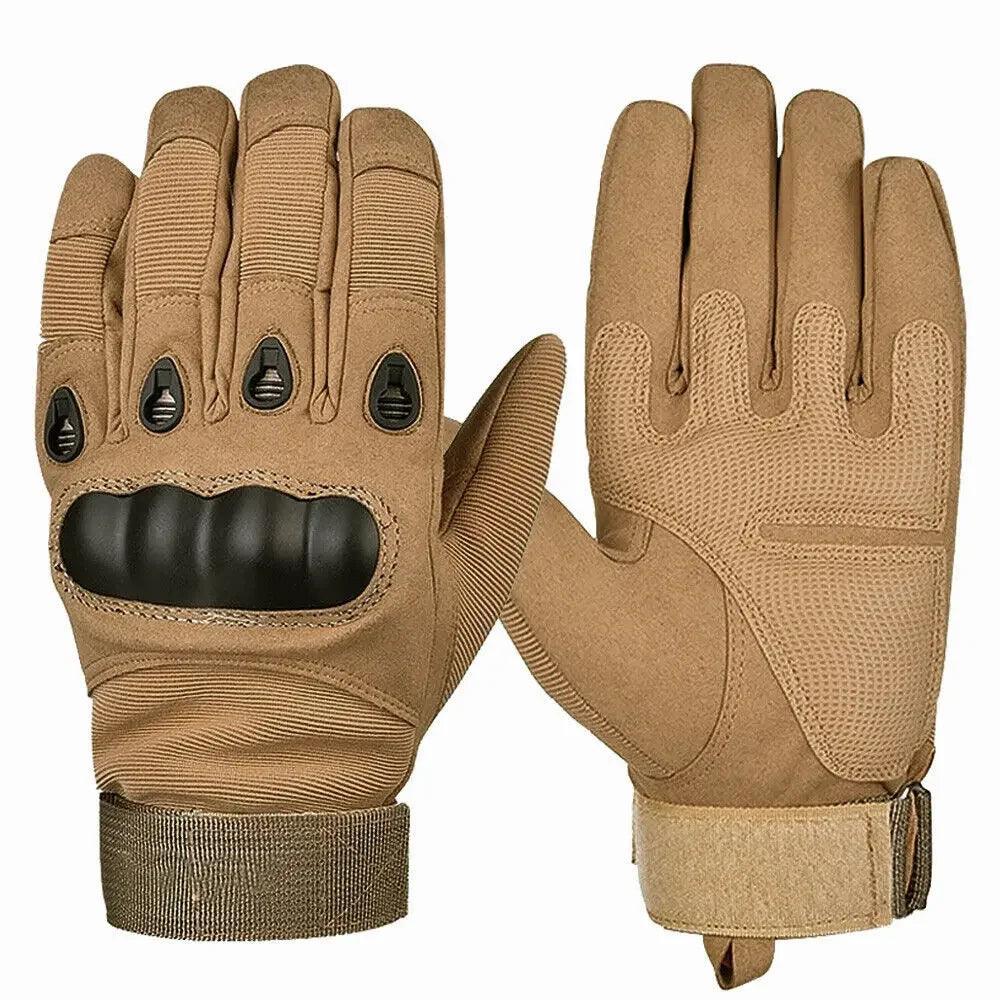 Motorcycle Gloves Men Tactical Hunting Shooting Knuckle Protection Sports Full Finger Cycling Bike Gloves Women Bicycle
