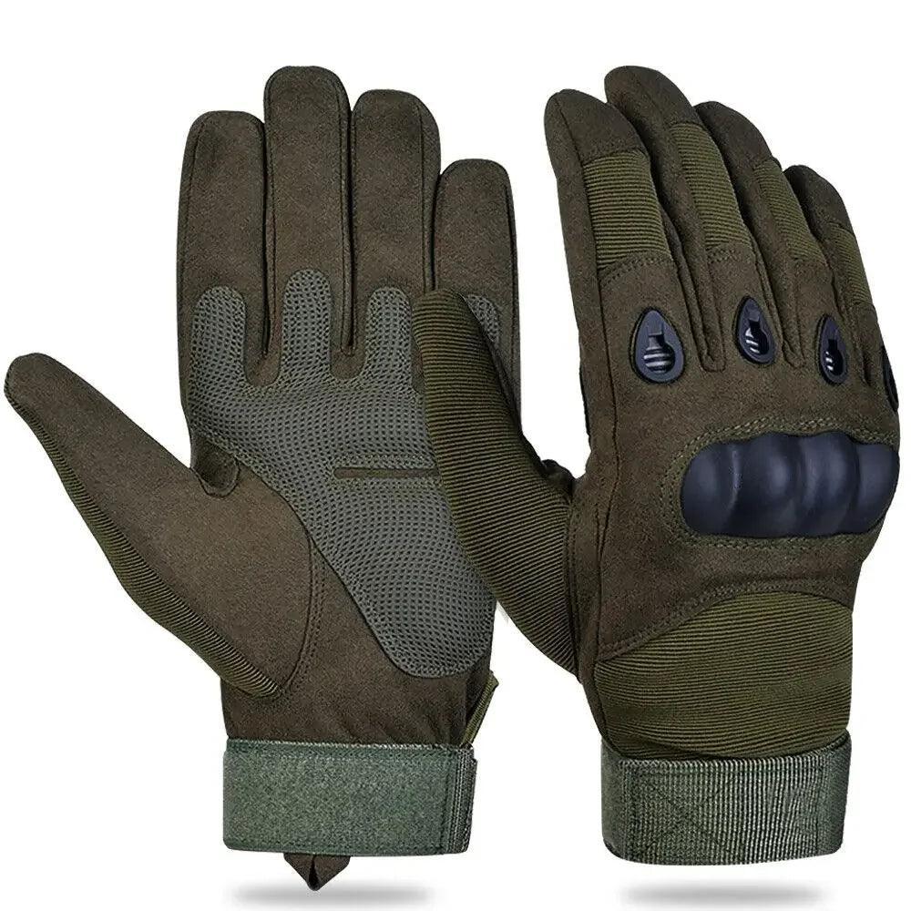 Motorcycle Gloves Men Tactical Hunting Shooting Knuckle Protection Sports Full Finger Cycling Bike Gloves Women Bicycle