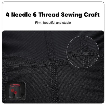 X-TIGER Men's Cycling Underwear Shorts 5D Padded Sports Riding Bike Bicycle MTB Liner Shorts with Anti-Slip Leg Grips