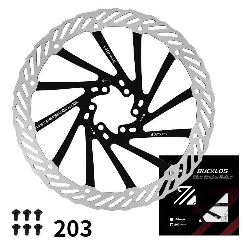 BUCKLOS G3CS Rotor 160MM 180MM 203MM Bicycle Disc Brake Rotor Bike Hydraulic Brakes Rotor High Strength Road MTB Rotors 160