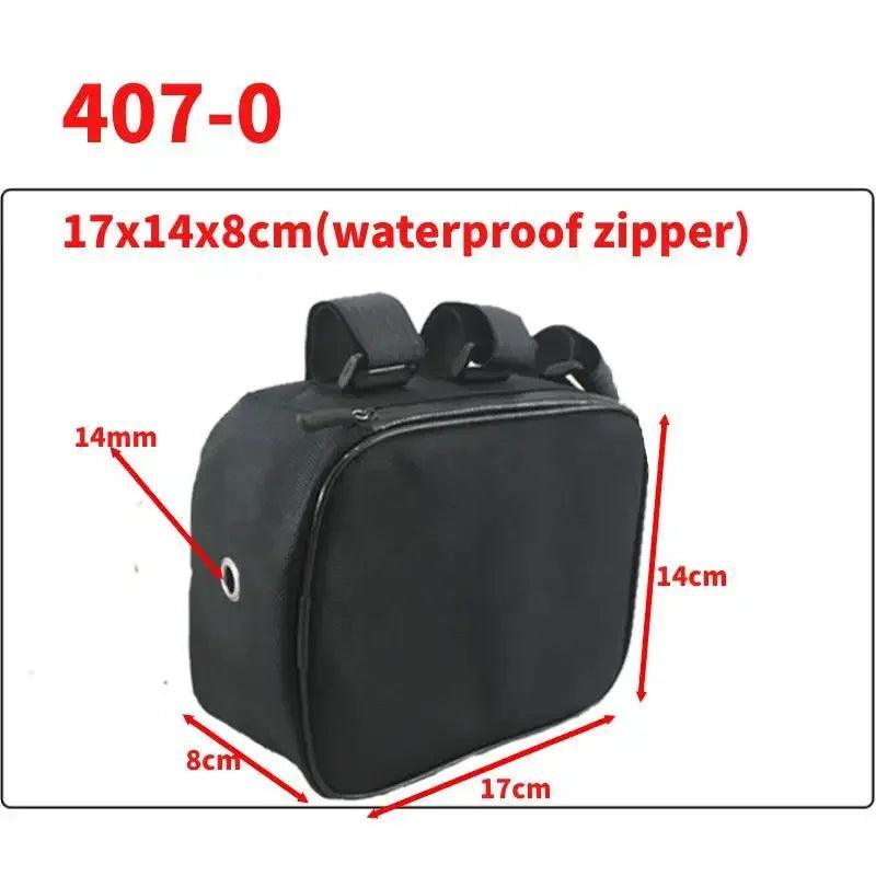 Bicycle Bike Tube Frame Pack Bag Case Battery li-ion Tool Box Storage MTB Ebike Hanging bike saddle bag - Franklyn & Page E-Bike Emporium