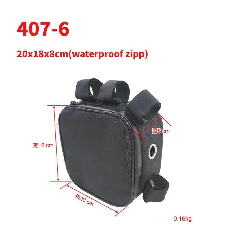 Bicycle Bike Tube Frame Pack Bag Case Battery li-ion Tool Box Storage MTB Ebike Hanging bike saddle bag - Franklyn & Page E-Bike Emporium